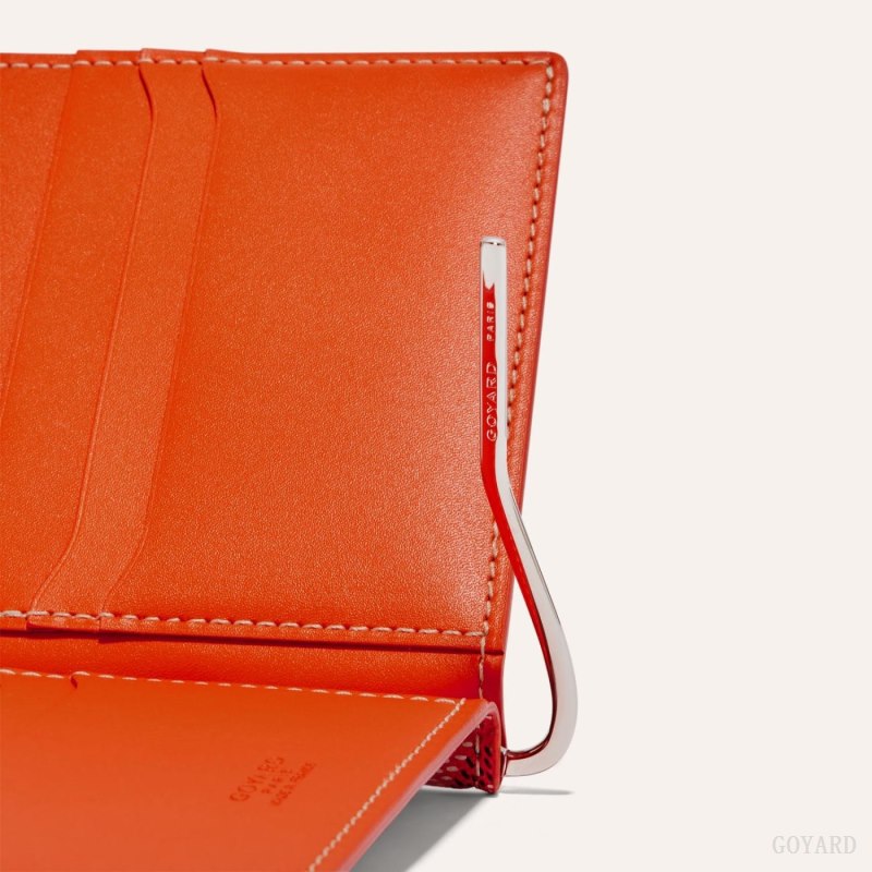 Porta Cartão Goyard SAINT-THOMAS BILL FOLD Laranja | GY-UPE6744