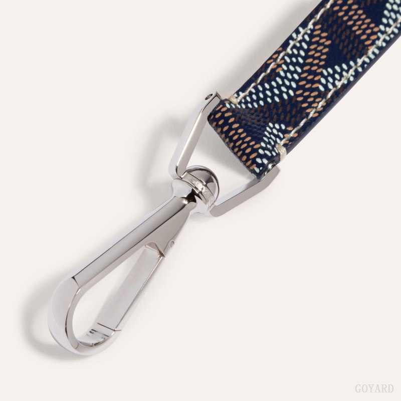 Porta-chaves Goyard MOUSQUETON KEY RING Azul Marinho Azuis | GY-XGN9451