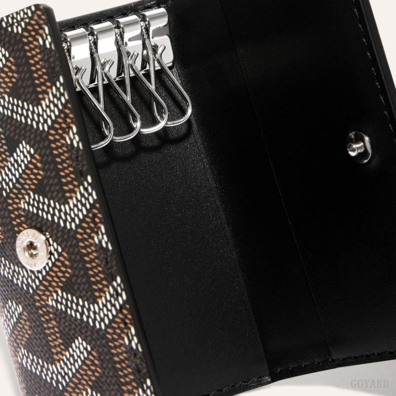 Porta-chaves Goyard SAINT-MICHEL KEY RING Pretas | GY-RIQ8753