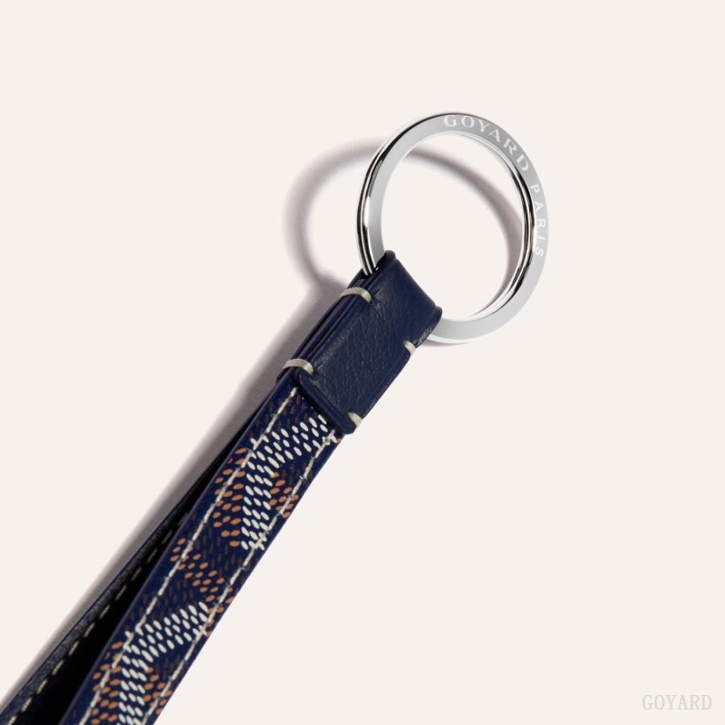 Porta-chaves Goyard SESAME KEY RING Azul Marinho Azuis | GY-PQU9743