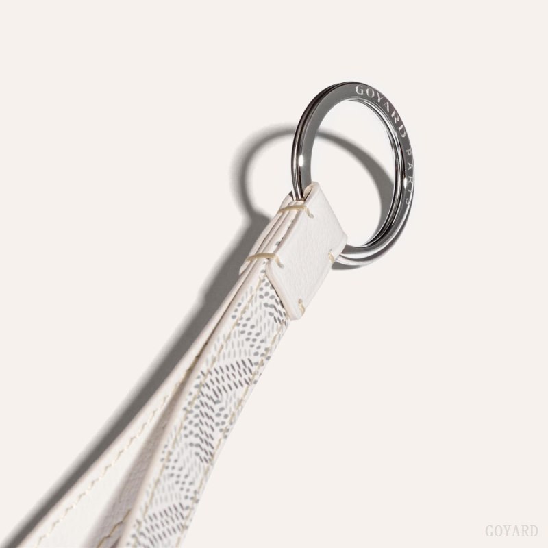 Porta-chaves Goyard SESAME KEY RING Branco | GY-VXR2621
