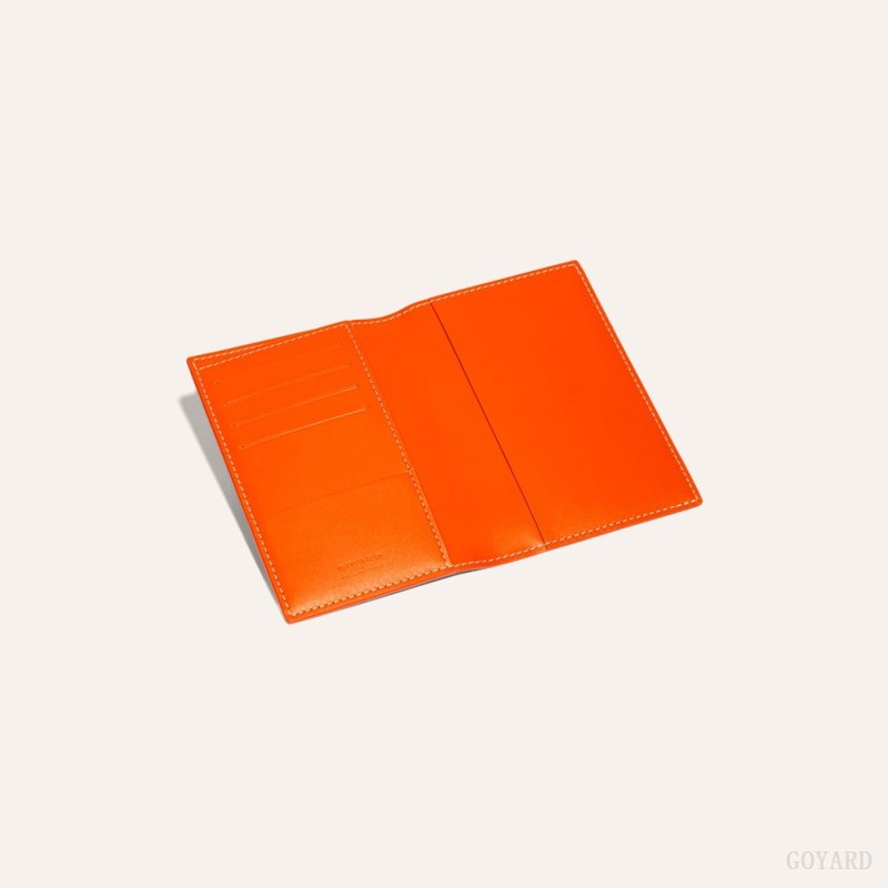 Portador De Passaporte Goyard GRENELLE PASSPORT COVER Laranja | GY-OFA8252