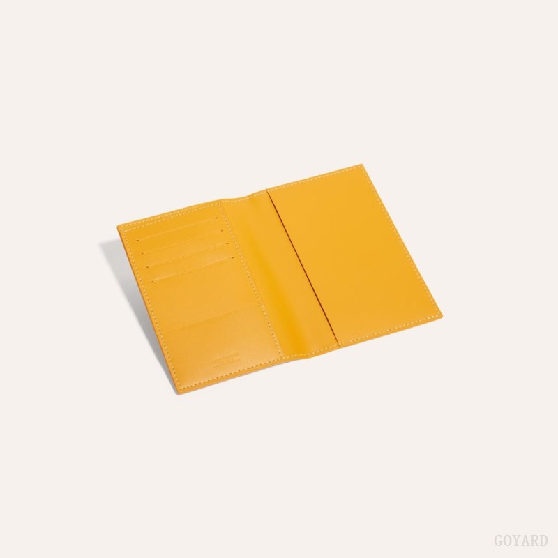 Portador De Passaporte Goyard GRENELLE PASSPORT COVER Amarelas | GY-DJV7215