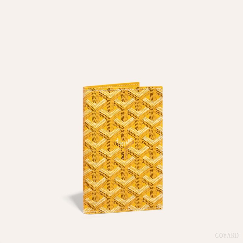 Portador De Passaporte Goyard GRENELLE PASSPORT COVER Amarelas | GY-DJV7215