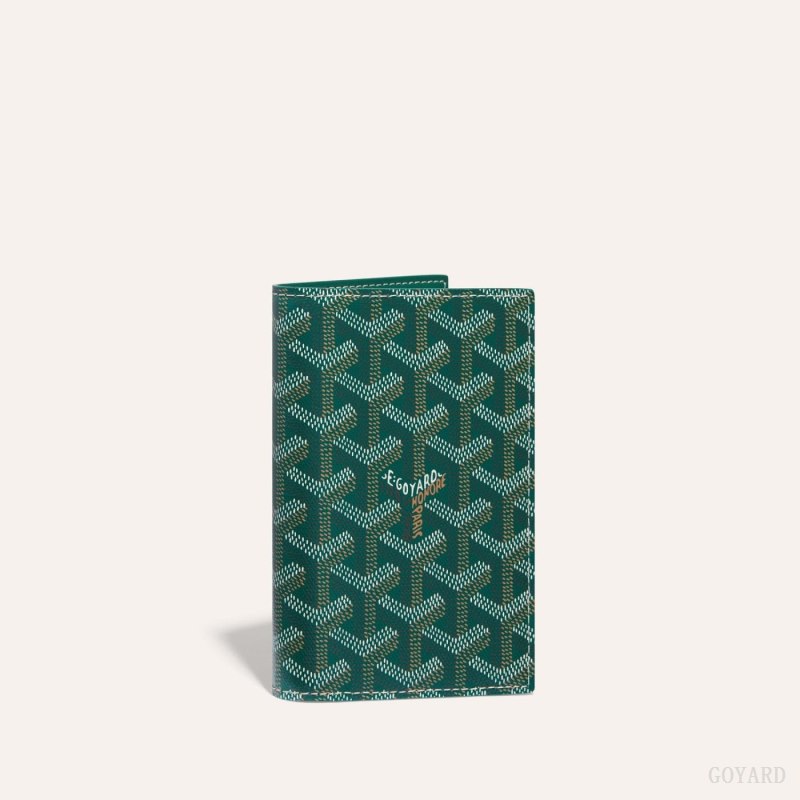 Portador De Passaporte Goyard GRENELLE PASSPORT COVER Verdes | GY-BCK7135