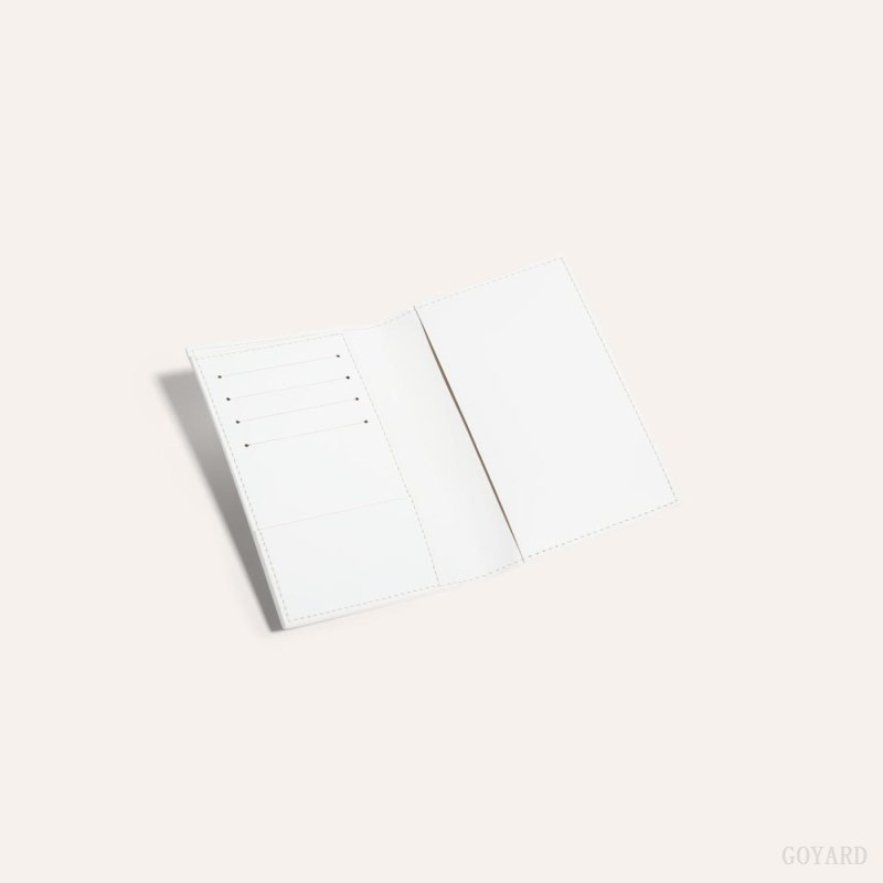 Portador De Passaporte Goyard GRENELLE PASSPORT COVER Branco | GY-HFL6690