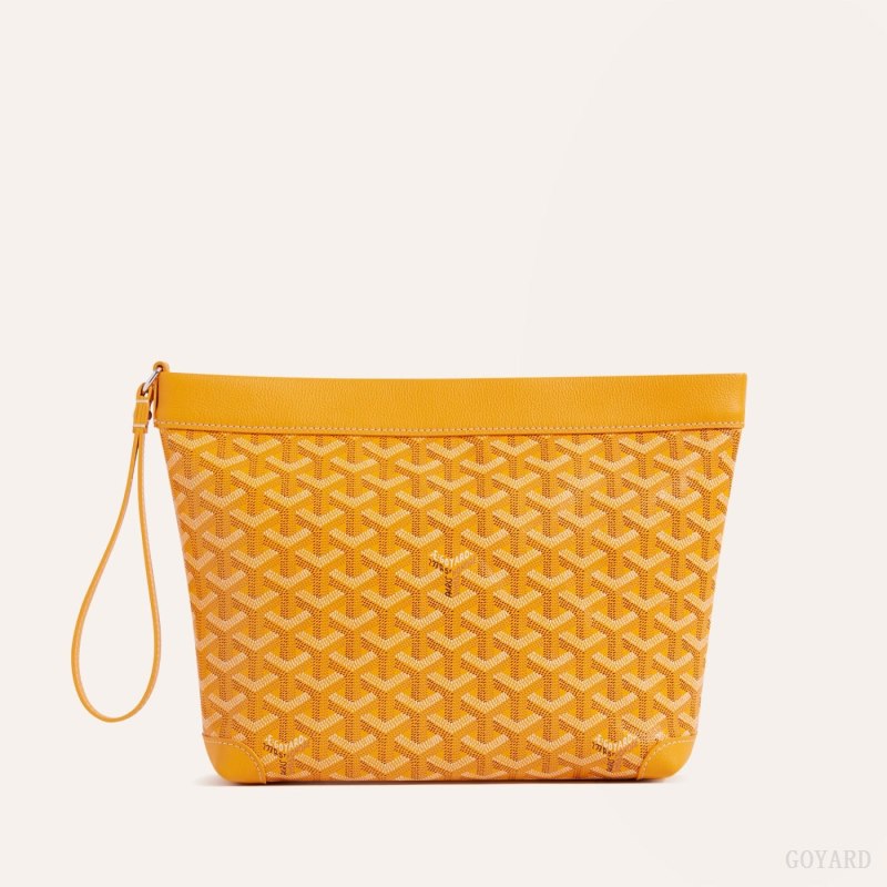 Pouches Goyard Conti pouch Amarelas | GY-HJK0625