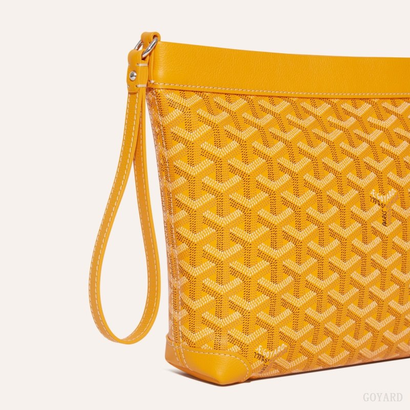 Pouches Goyard Conti pouch Amarelas | GY-HJK0625