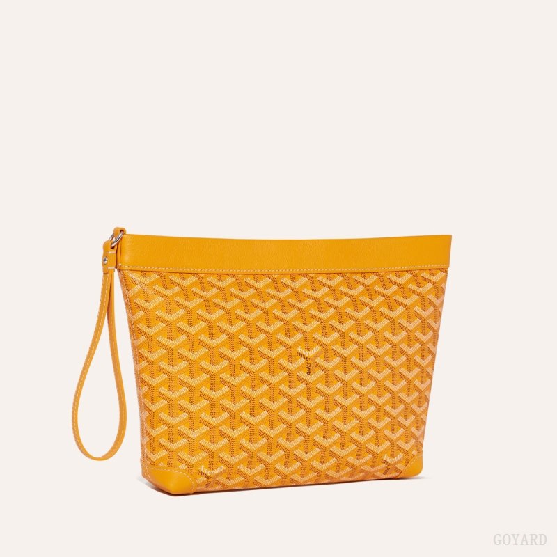 Pouches Goyard Conti pouch Amarelas | GY-HJK0625