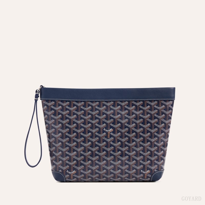 Pouches Goyard Conti pouch Azul Marinho Azuis | GY-BCY7812