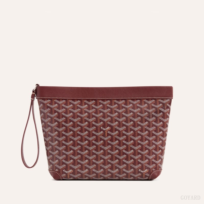 Pouches Goyard Conti pouch Bordeaux | GY-HAX8134