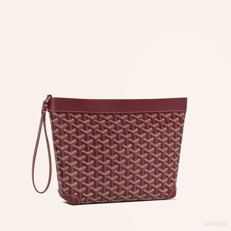 Pouches Goyard Conti pouch Bordeaux | GY-HAX8134