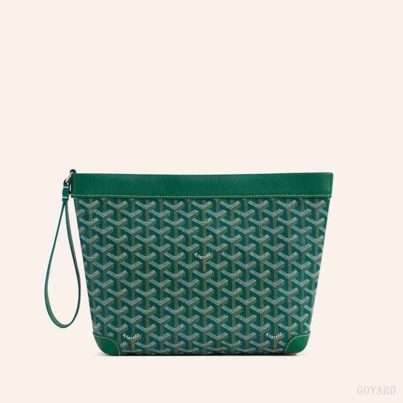 Pouches Goyard Conti pouch Verdes | GY-BEQ3268
