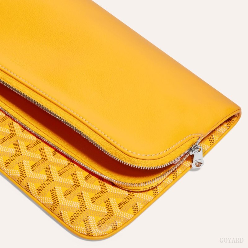 Pouches Goyard SAINTE-MARIE CLUTCH Amarelas | GY-UMV6755