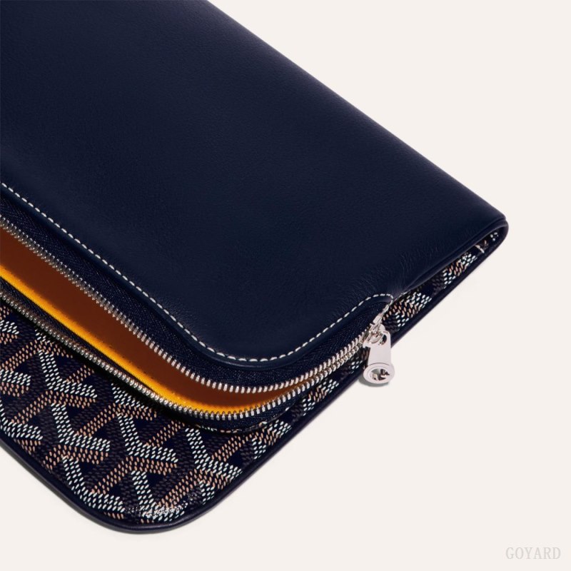 Pouches Goyard SAINTE-MARIE CLUTCH Azul Marinho Azuis | GY-RSM6453
