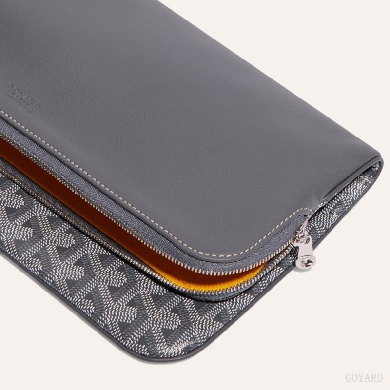 Pouches Goyard SAINTE-MARIE CLUTCH Cinzentas | GY-TWJ1884