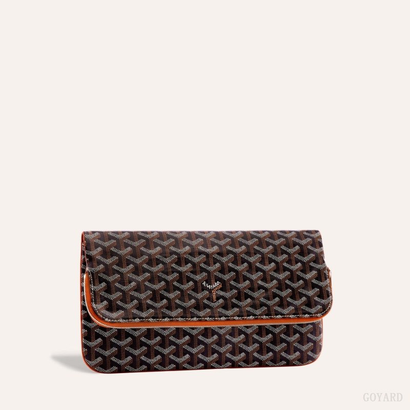 Pouches Goyard SAINTE-MARIE CLUTCH Pretas Marrom | GY-ZNX6245