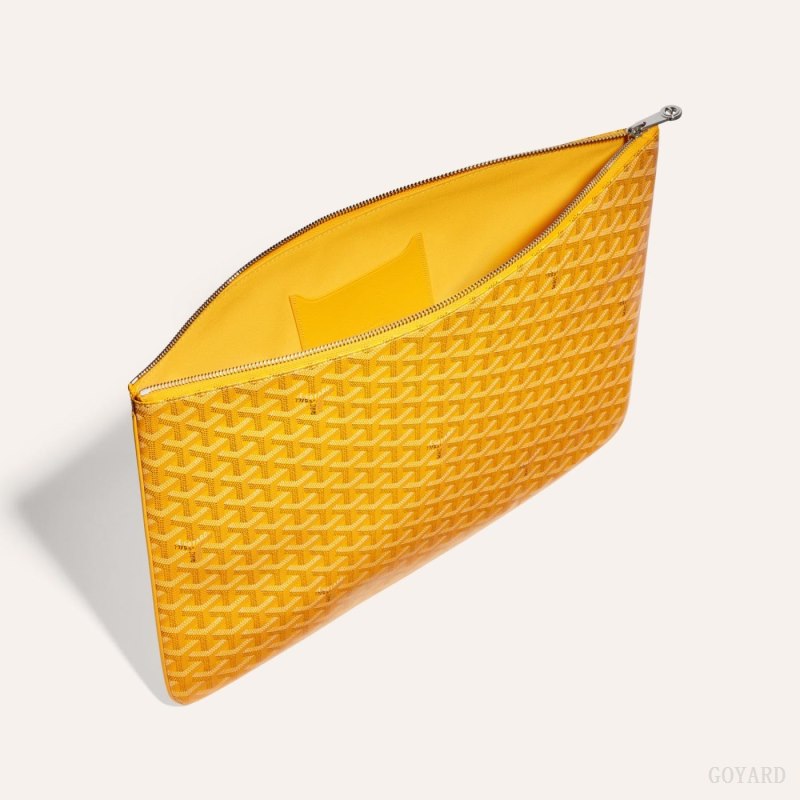 Pouches Goyard SENAT GM DOCUMENT CASE Amarelas | GY-UCW4334