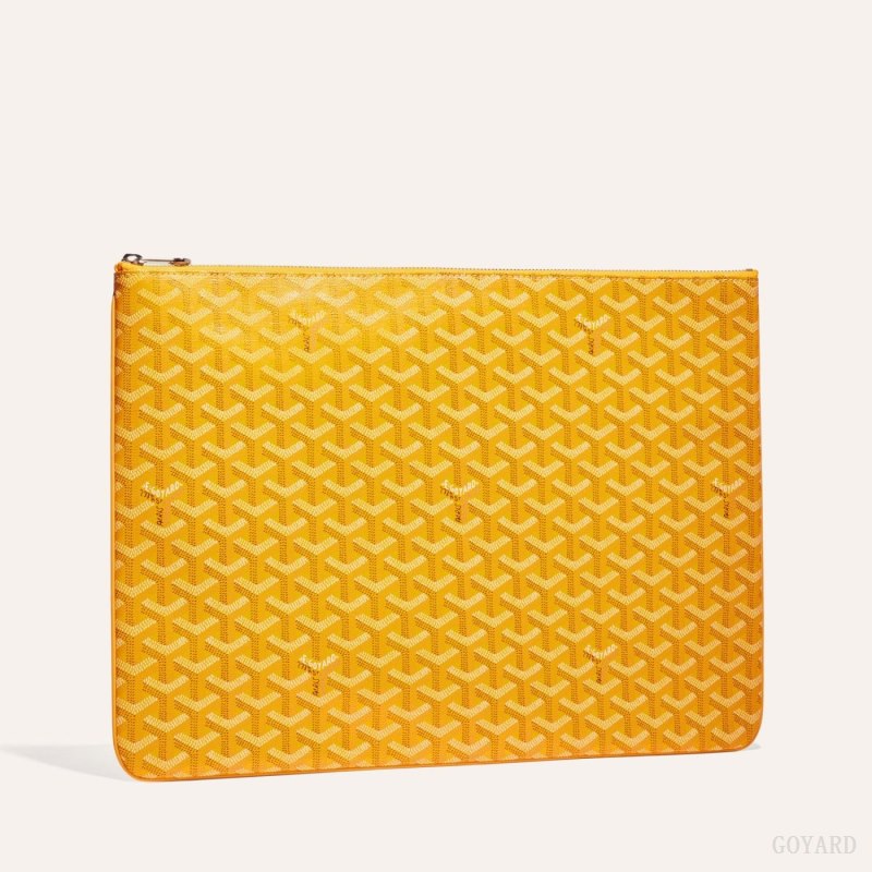 Pouches Goyard SENAT GM DOCUMENT CASE Amarelas | GY-UCW4334