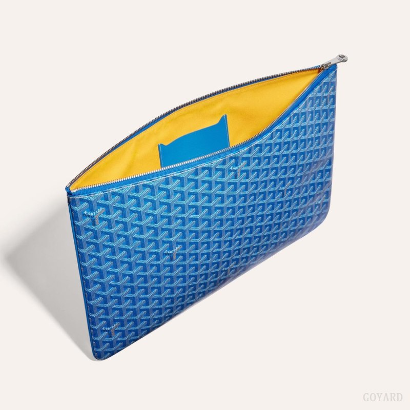 Pouches Goyard SENAT GM DOCUMENT CASE Azuis | GY-HOU6941
