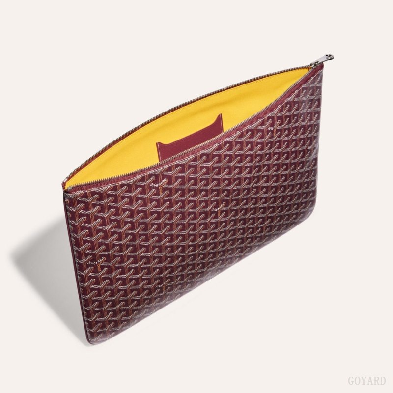 Pouches Goyard SENAT GM DOCUMENT CASE Bordeaux | GY-WPB5426