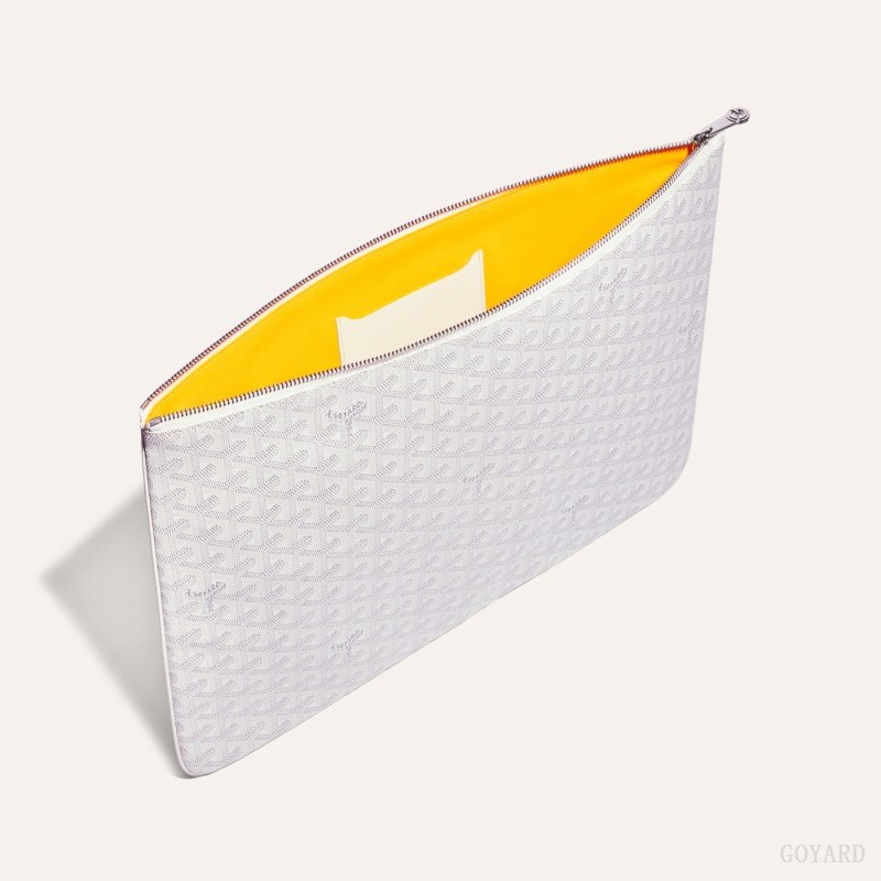 Pouches Goyard SENAT GM DOCUMENT CASE Branco | GY-BUJ2159