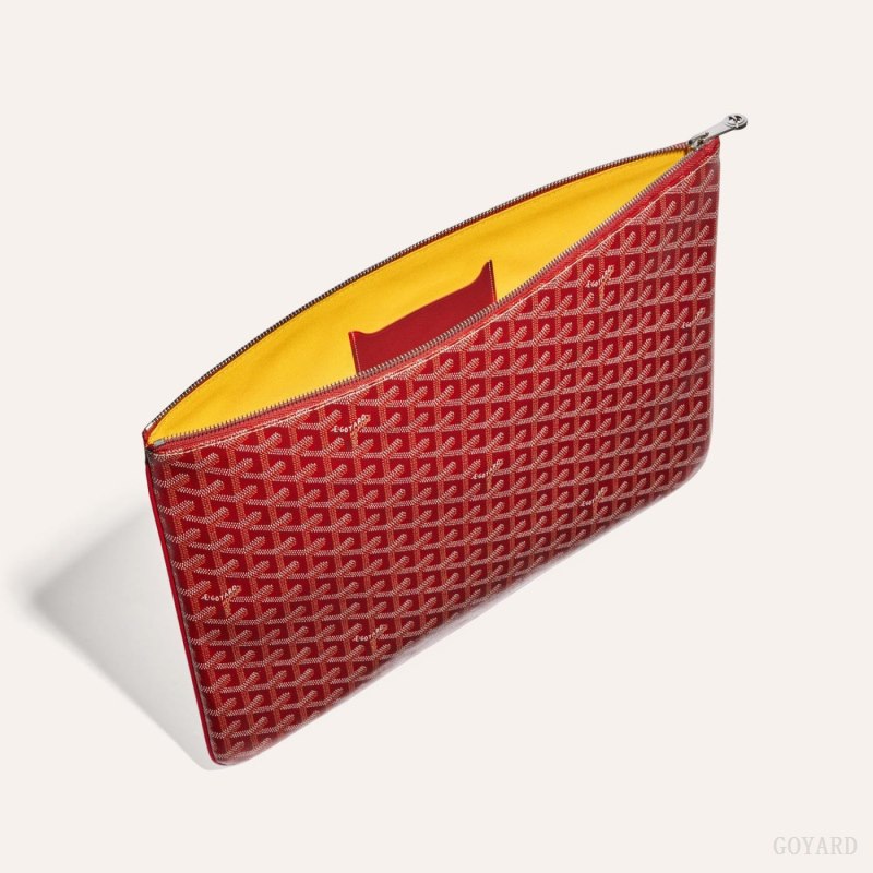 Pouches Goyard SENAT GM DOCUMENT CASE Vermelhas | GY-DDE7396