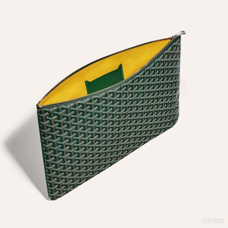Pouches Goyard SENAT GM DOCUMENT CASE Verdes | GY-QLU2225