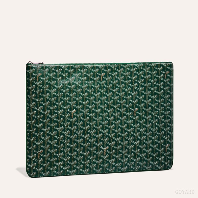 Pouches Goyard SENAT GM DOCUMENT CASE Verdes | GY-QLU2225