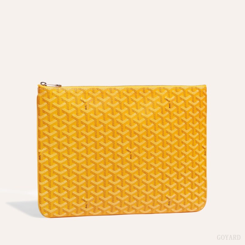 Pouches Goyard Sénat MGM Pouch Amarelas | GY-FVI1489