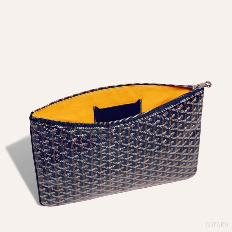 Pouches Goyard Sénat MGM Pouch Azul Marinho Azuis | GY-YIO9522