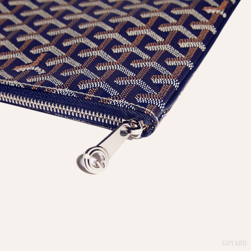 Pouches Goyard Sénat MGM Pouch Azul Marinho Azuis | GY-YIO9522