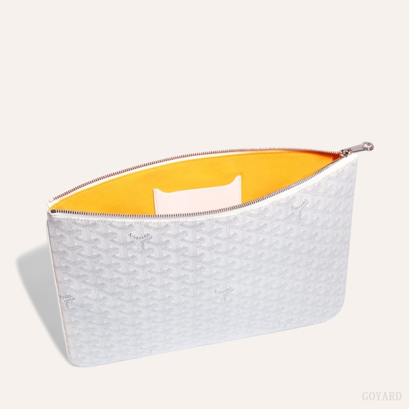 Pouches Goyard Sénat MGM Pouch Branco | GY-LXW3681
