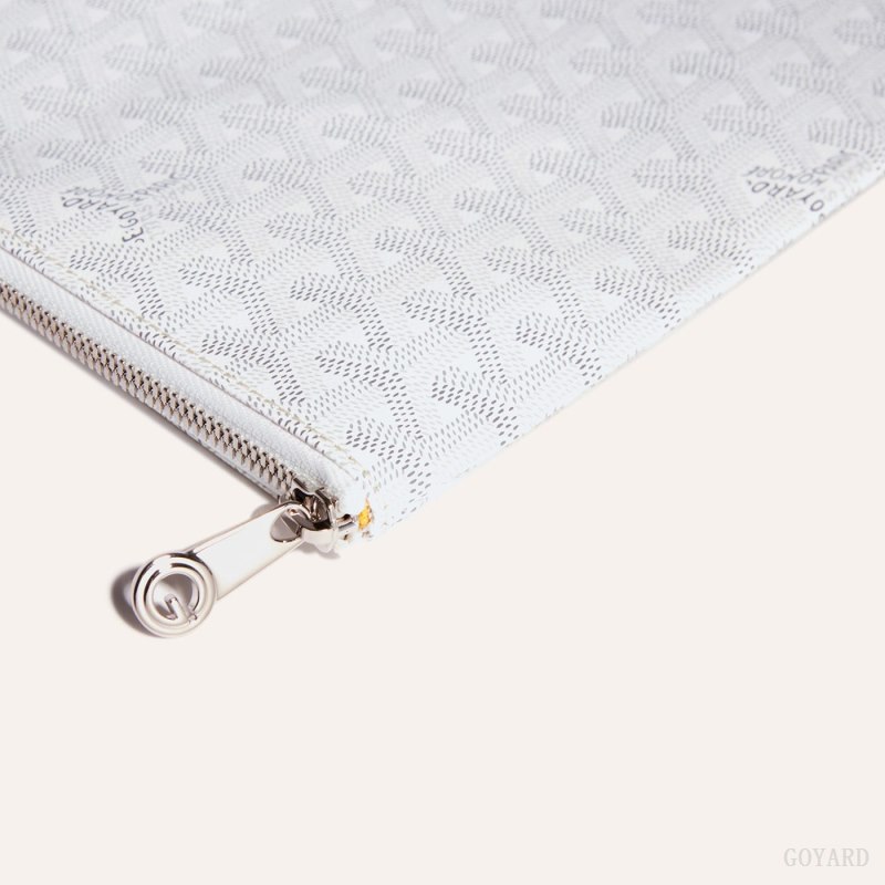 Pouches Goyard Sénat MGM Pouch Branco | GY-LXW3681