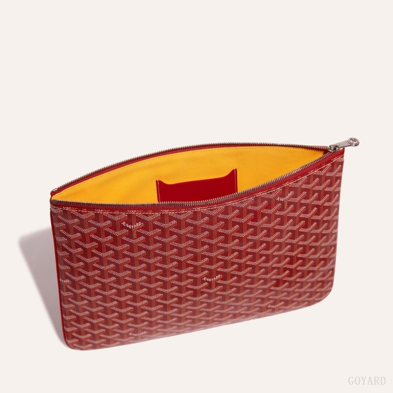 Pouches Goyard Sénat MGM Pouch Vermelhas | GY-XQE7871
