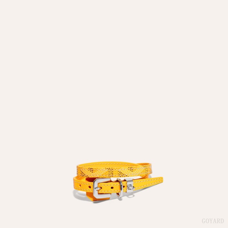 Pulseiras Goyard EDMOND BRACELET Amarelas | GY-HOF4324