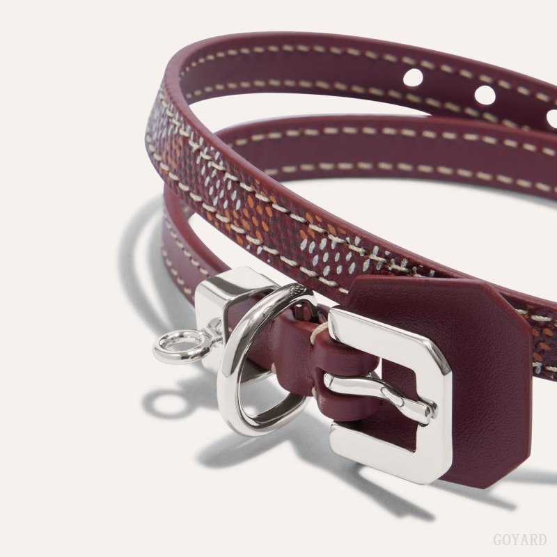 Pulseiras Goyard EDMOND BRACELET Bordeaux | GY-SXA1729