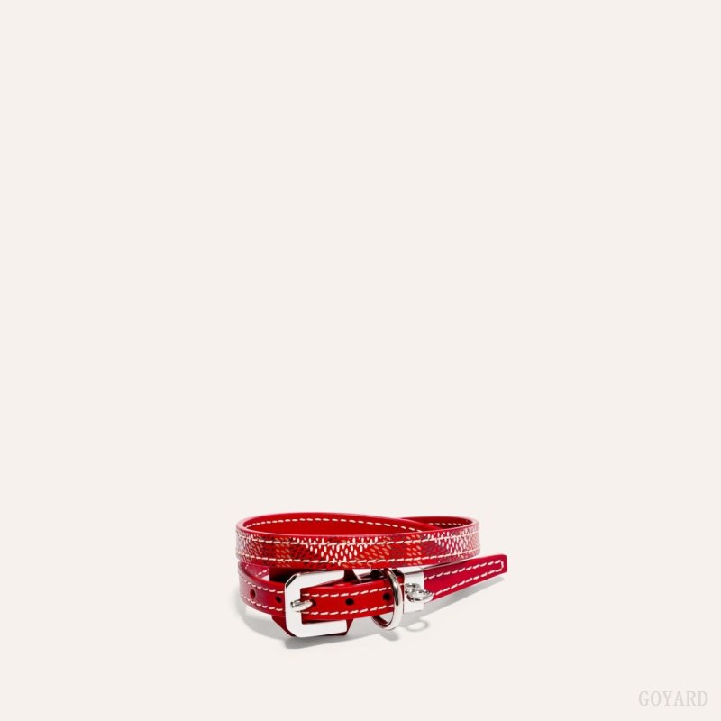 Pulseiras Goyard EDMOND BRACELET Vermelhas | GY-RCC6767